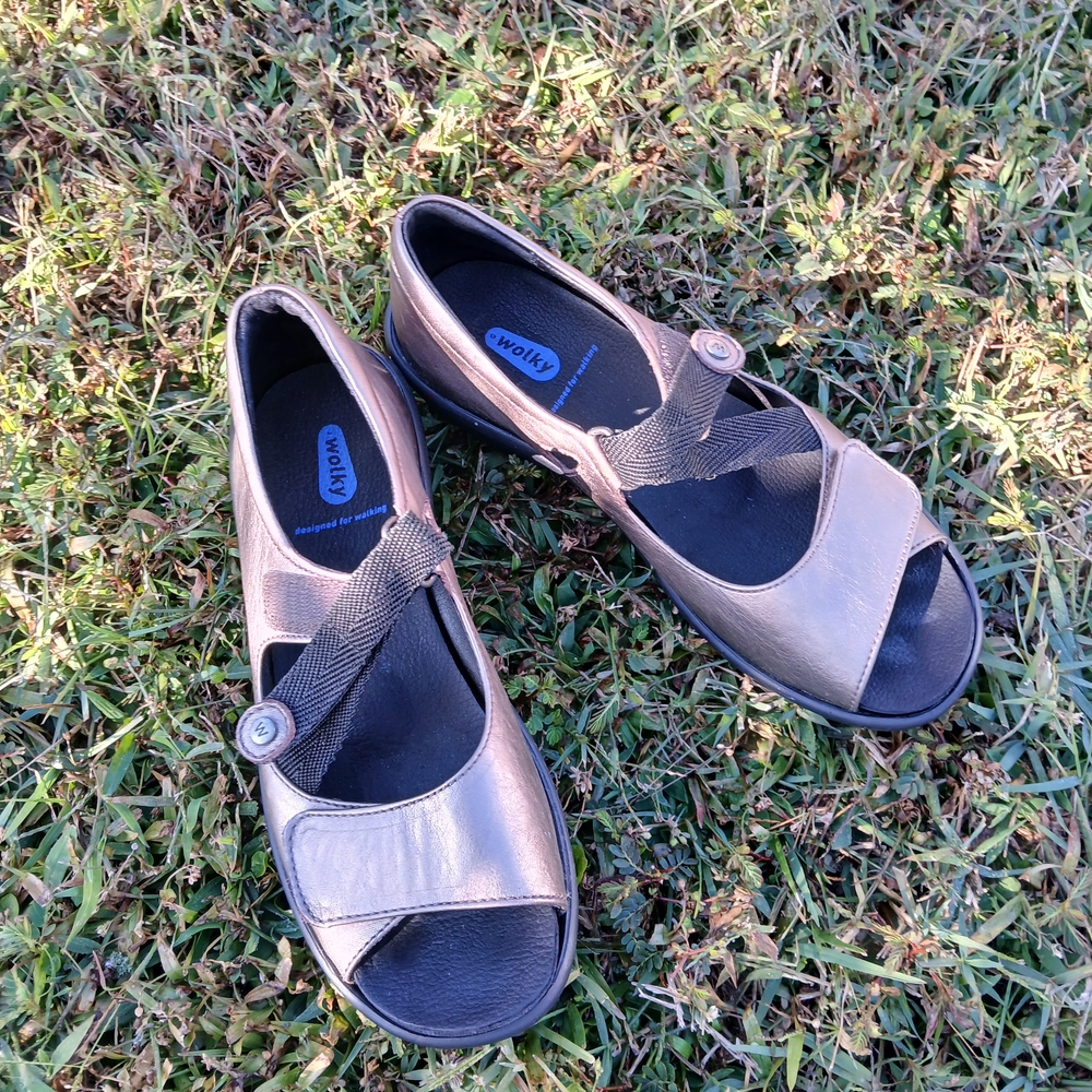 Wolky Jewel Colored Sandles Shoes
